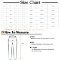 thumbnail image 3 of Frostluinai Palazzo Pants for Women High Elastic Waisted Wide Leg Lounge Capris Solid Color Straight Leg Comfy Capris Beach Vacation Pants, 3 of 8