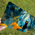 thumbnail image 5 of 1 Pcs 2D Flat License Plate Covers & Frames, Black Cat in the For Decorative Front, Waterproof For Decoration Aluminum License Plate Covers & Frames Cover For Men Women, 12" X 6", 5 of 6