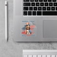 thumbnail image 2 of Democratic Basset Hound Making Woof Count Election 2024 Cutout Transfer Sticker Bassets Dog Breed Lovers Gifts Idea Transparent Decal Art Decor - 01001, 2 of 5