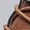 Dark Brown, variant on Men's Hand-Stitched Leather Casual Shoes with Adjustable Velcro, Comfort Non-Slip Daily Walking Sneakers