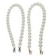 thumbnail image 4 of Cadena para bolso con cuentas de perlas, 2 piezas Cadena para bolso con cuentas de perlas Cadena corta para bolso Calidad en la que puede confiar, 4 of 14