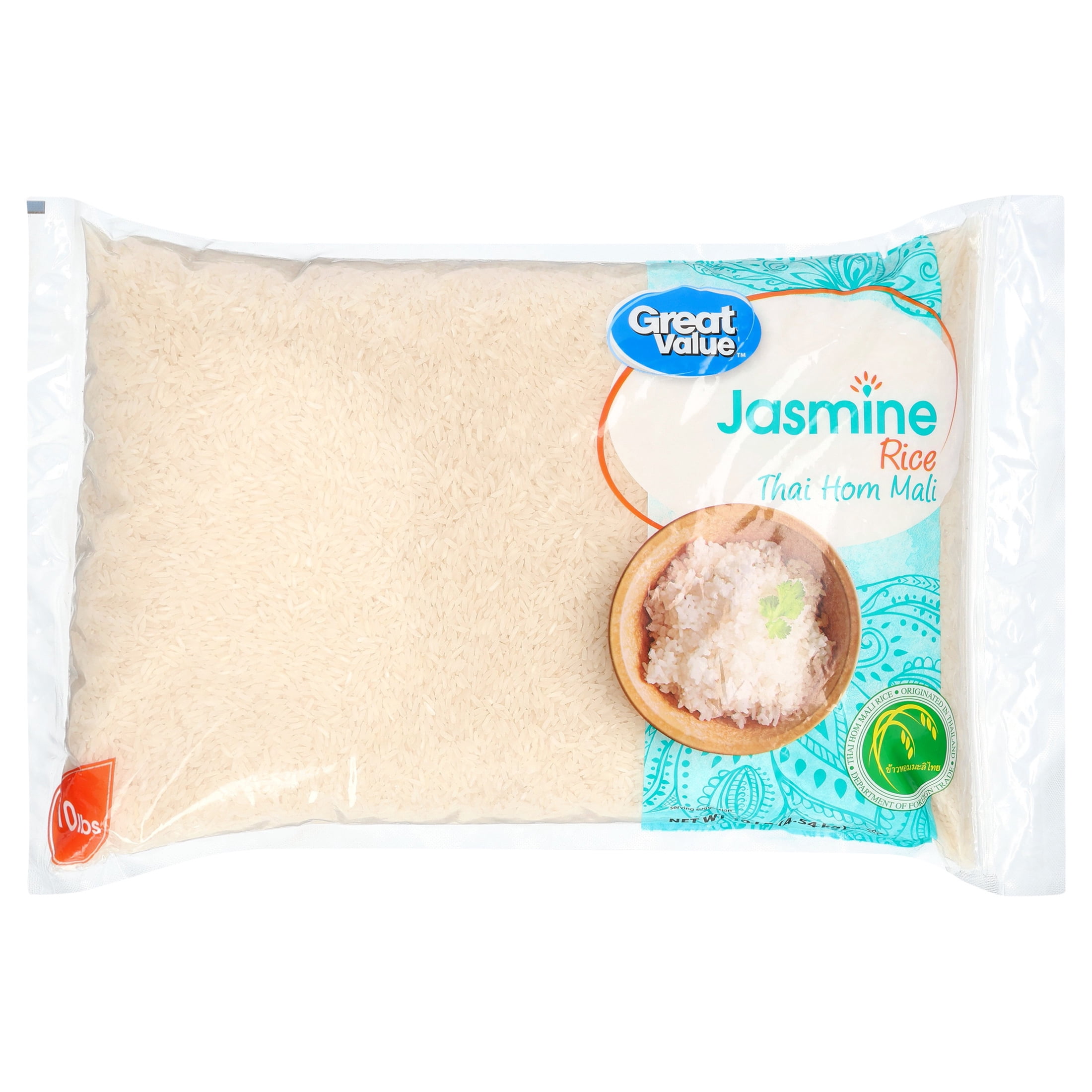 Great Value Jasmine Rice, 10 lbs