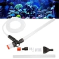 thumbnail image 1 of Fish Tank Gravel Cleaner, Fish Tank Water Changer Adjustable Water Flowing Clamp Pneumatic Plastic Universal Quick  for Tank, 1 of 6