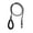 Black, variant on Vibrant Life 6' Padded Handle Reflective Rope Leash, Pink and White, M/L