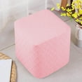 thumbnail image 4 of facefd Foot Rest Stool Covers Stool Protector with covers slipcover Elastic Bottom for Living Room Pink, 4 of 9