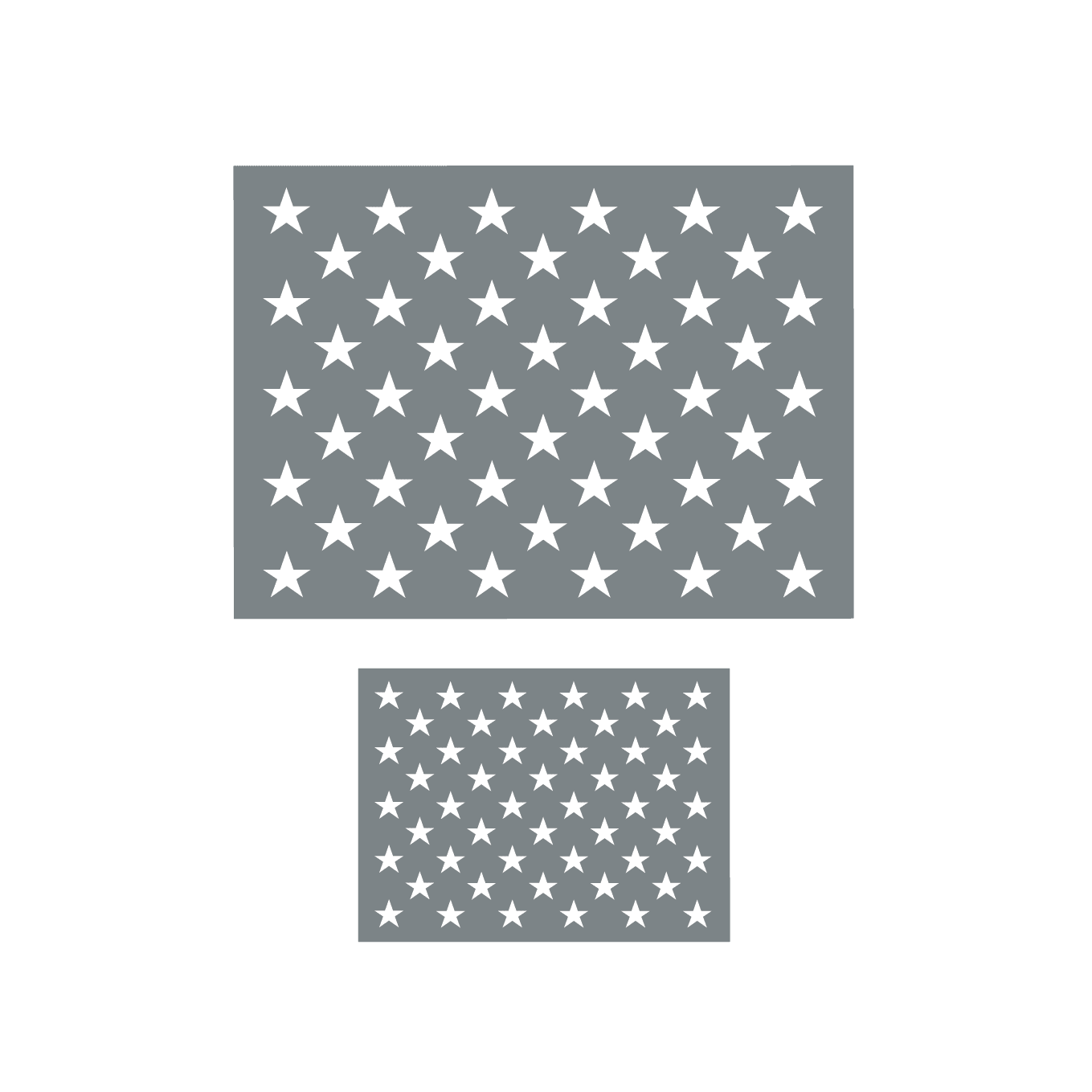 American Flag Star Stencil Template American Flag Stencils for