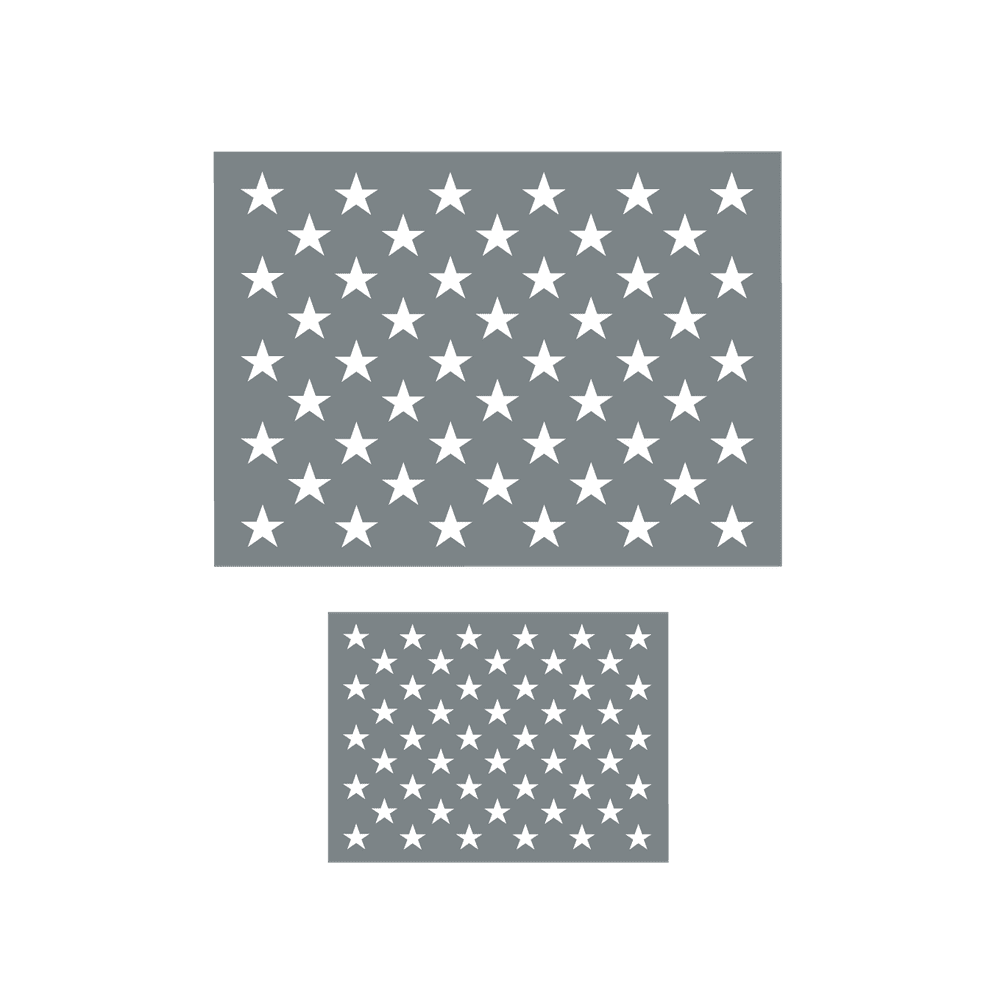American Flag Star Stencil Template American Flag Stencils for