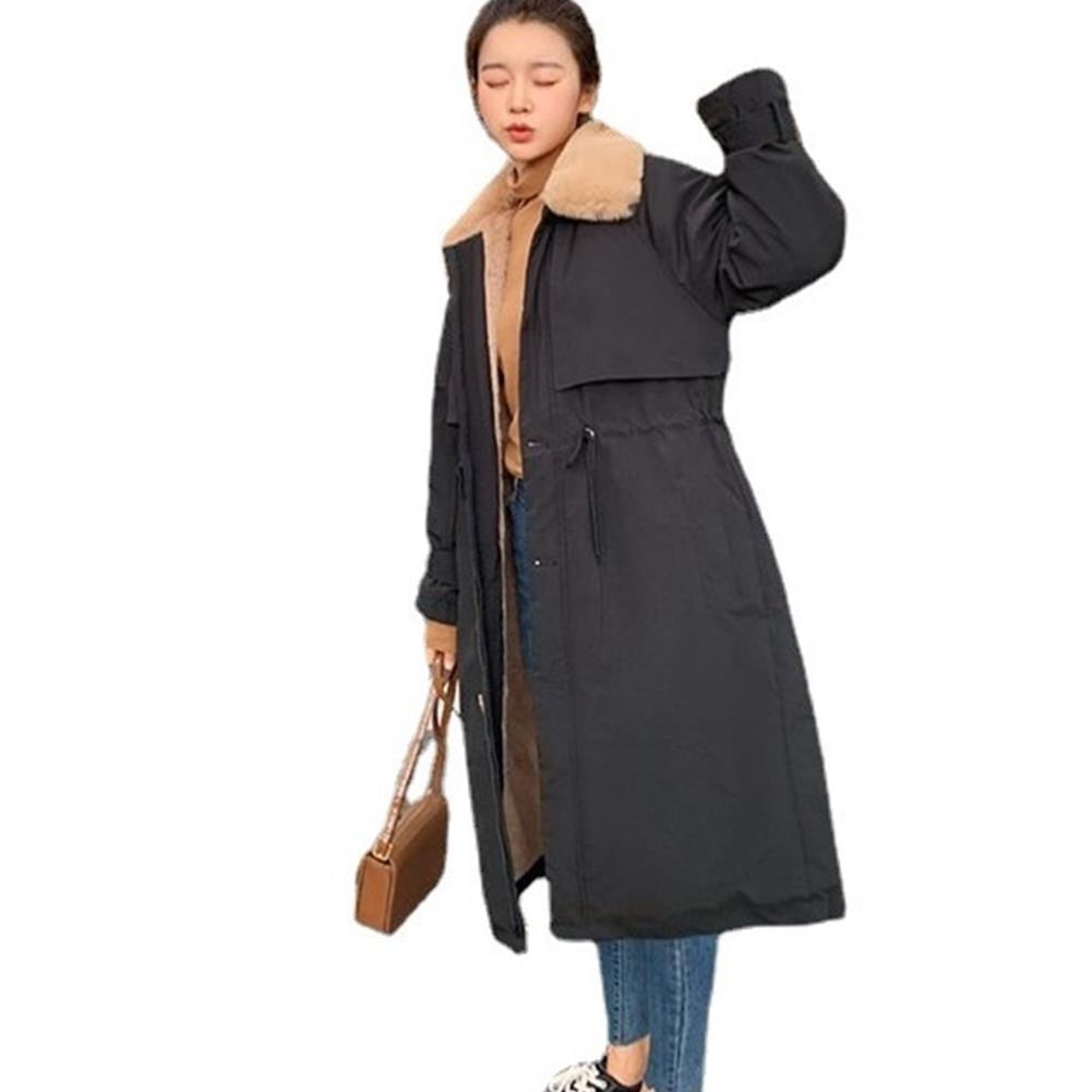 long black cotton coat