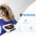 thumbnail image 4 of Generic Portable CD Player & Bluetooth Speaker, Stereo Audio Player with Headphone Jack, English Student Repeater Function, 291g Lightweight Walkman, 4 of 8