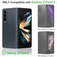 thumbnail image 2 of Funda tipo cartera KeziHome de piel auténtica para Samsung Galaxy Z Fold 4, 2 of 7