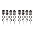 thumbnail image 2 of VONKY 4 Pcs Adaptateur de Moyeu de Roue 17mm Extension Conversion Gris Titane 31mm 2ensemble, 2 of 6