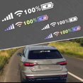 thumbnail image 4 of Adhesivo para parabrisas de coche con logotipo de señal WIFI Power para Ford Focus 2, Kia Rio, Chevrolet Cruze, Toyota Solaris, Kia Ceed, Lada Vesta, 4 of 5