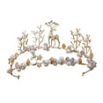 thumbnail image 2 of Corona de tiara Tiaras Corona de princesa para novia Corona de princesa de cuento de hadas para mujer Estilo G, 2 of 9