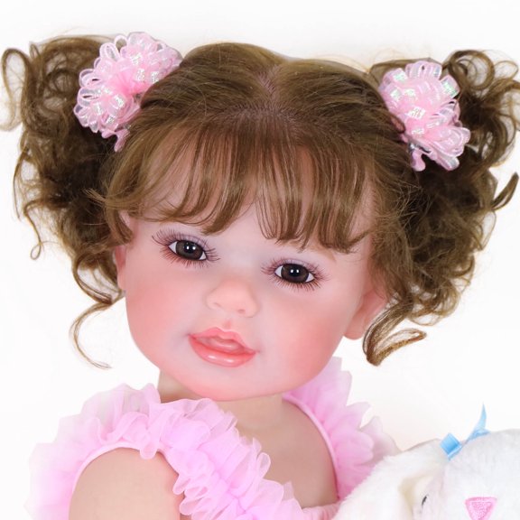 ALDYOK Reborn Toddler Girl Princess, Fairy & Magic Doll- Happy Dance