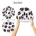thumbnail image 2 of retro print leopard Silk Bonnet for Sleeping Women Men, Adjustable Elastic Satin Bonnet Bonnet for Sleeping, Soft Similar Silk Curly Cuteness Hair Bonnet for Sleeping, 2 of 7