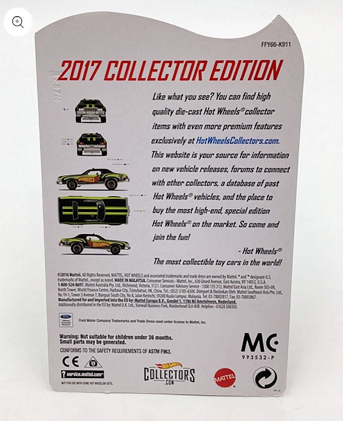 Hot Wheels RLC Collector Edition 1976 Ford Gran Torino Diecast Vehicle
