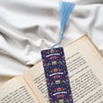 thumbnail image 6 of Kdxio Happy Mardi Gras Print Metal Tassel Bookmarks,Perfect Gift for Art Lovers and Bookworms Metal Bookmarks for Women, 6 of 8
