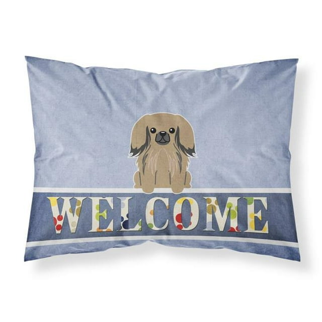 Carolines Treasures BB5683PILLOWCASE Taie d'Oreiller Standard en Tissu Beige