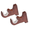 thumbnail image 2 of 2 soportes para barra de cortina, soportes de pared de resina para poste romano Color B, 2 of 9