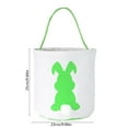 thumbnail image 2 of Vwrxbz Easter Bunny Tassel Bag - Canvas Storage Tote for Easter Egg Hunt, Party Favors, Home Decor, Lightweight and Washable, 2 of 6