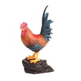 thumbnail image 3 of Figura realista de gallo, estatuas de gallo, manualidades para niños, niñas, , animales de granja Gallo con soporte, 3 of 9