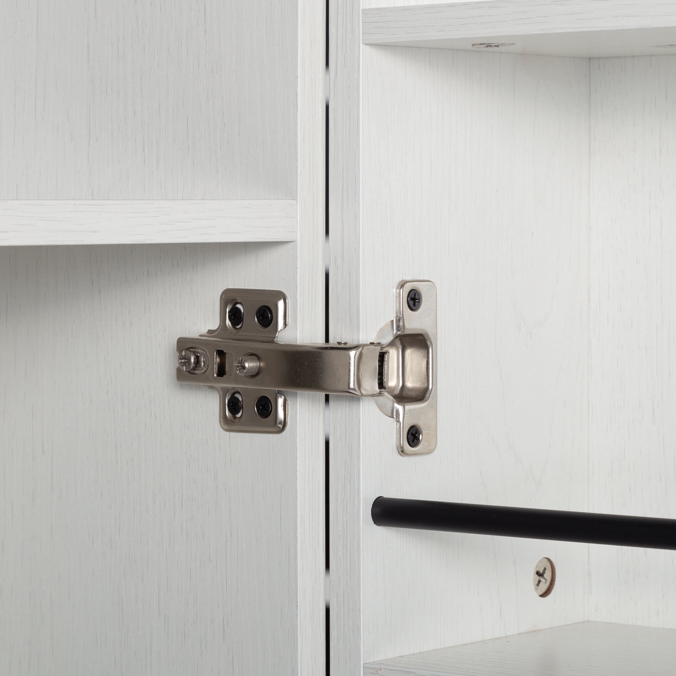 Gewnee 67.7" Modern Kitchen Pantry Cabinet with Magnetic Lock,Adjustable Shelves & Door Storage - Versatile Storage Cabinet for Kitchen,Dining or Living Room Organizer