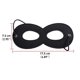 thumbnail image 5 of Boao 24 Pack Máscaras de Halloween Máscara de Fieltro Máscaras de Ojos Medias Máscaras con Cuerda Elástica para Accesorio de Disfraces de Fiesta Xemadio 2034446, 5 of 9