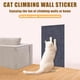 thumbnail image 3 of Precio sorpresa!Las pegatinas de pared para estera de escalada para gatos se pueden cortar a voluntad, autoadhesivas y se pueden montar en la pared, esteras para escalar para gatos, tablas para rasca, 3 of 4