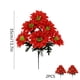 thumbnail image 3 of Tallos de Peonía Artificiales 6 Cabezas Flores Falsas en Paquete de 2, Ramos de Seda y Plástico para Florero, Decoración del Hogar, Centro de Mesa para Bodas, Arreglos Florales de Interior, 35 cm, 3 of 6