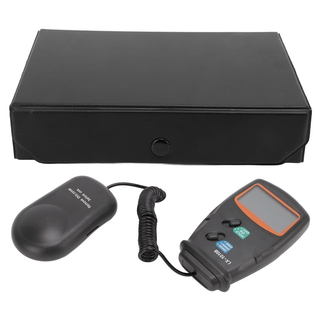 DEWIN LX1010B Medidor de luz digital Medidor de iluminancia LED multifunción para Office School Factory