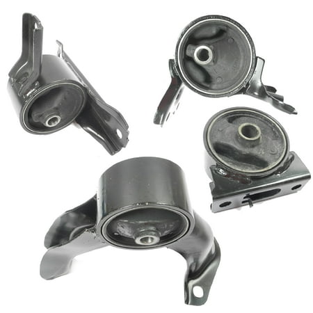 2004 Mitsubishi Lancer Ralliart For 09-11 Mitsubishi Lancer 2.4L FWD 4PCS Set 5416 5415 5423 5418 Engine Motor and Transmission Mount 09 10 11 ()
