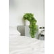 thumbnail image 2 of Planta de hiedra Pothos falsa realista retrógrada de 32 pulgadas para decoración del hogar, planta artificial de seda para interiores, grande (verde claro), 2 of 8