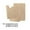 Camel, variant on VWRXBZ Bathroom Rug Set, Bathroom Floor Mat Strong Absorbent Corals Velvet Floor Mat Household Toilet Three-piece Non-slip Mat Bath Mats for Bathroom