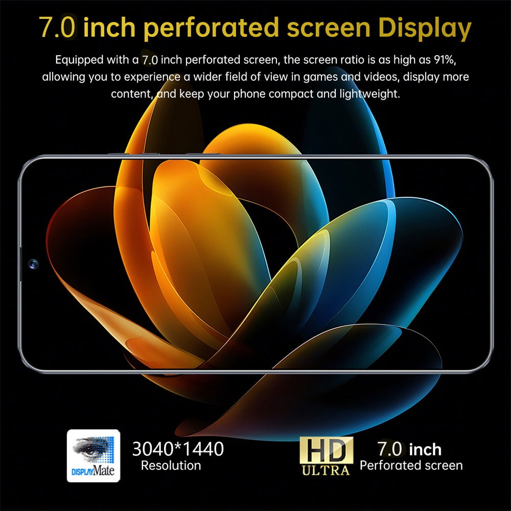 CHYCET Android Phones Unlocked for T-Mobile, Android 15 Phone(2026), 12(4+8)+128GB/2TB TF Octa Core, Dual SIM Phones Unlocked, 5000mAh, 90Hz, 6.52" HD+ Screen, 4G/GPS/Face ID-X7 Pro