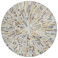 thumbnail image 2 of Addison Rugs Chantille Indoor/Outdoor Transitional Modern Ivory Machine Washable Round Rug, 8' x 8', 2 of 8