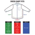 thumbnail image 4 of Gold Label Roundtree & Yorke Full-Fit Button-Down Collar STRIPE Dress Shirt 3XT TALL  19/ 37, 4 of 5