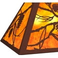thumbnail image 4 of Meyda Tiffany 234363 6 Light 33" Wide Billiard Linear Pendant - Rust, 4 of 7