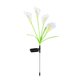 thumbnail image 2 of Artificial Solar Light Ground Stake Fake Flower For Garden Outdoor Faux With LED Lamp Waterproof Yard Decoration For Patio, 2 of 6