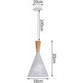 thumbnail image 4 of 2 Piezas Lámpara Colgante Creativa Lámpara Colgante Moderna Minimalista Industrial Interior Ajustable (Blanco) - Blanco, 4 of 4