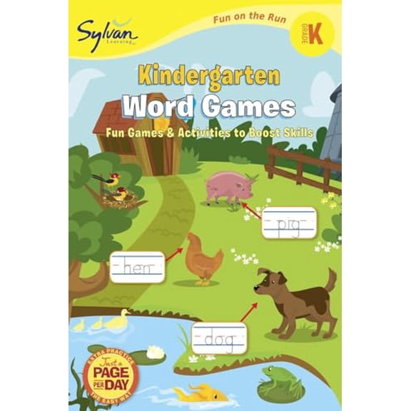 Pre-Owned Kindergarten Word Games (Sylvan Fun on the Run Series) (Sylvan Fun on the Run Series, Language Arts), 9780307479471, 0307479471, Paperback, ACT CSM edition