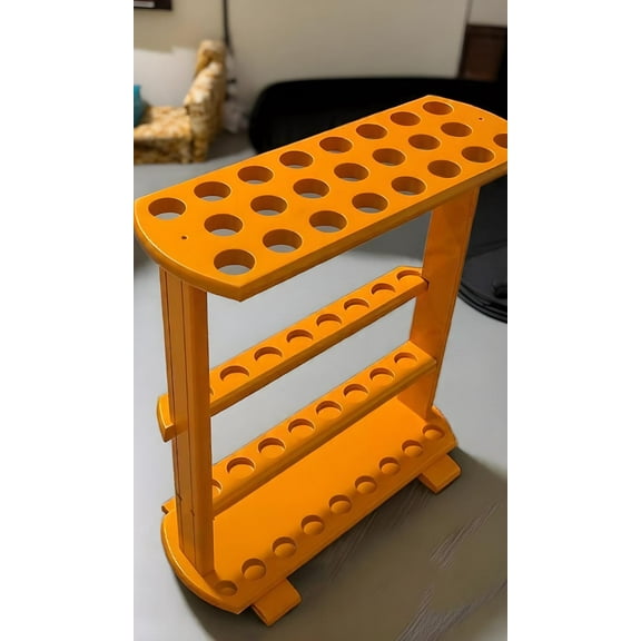 Wooden Cane Stand Holder for Multiple Walking Sticks | 23-Hole Solid Wood Cane Rack Organizer | 27-Inch Tall Floor-Standing Cane & Umbrella Stand