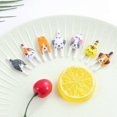 thumbnail image 2 of 4set Dessert Children Fruit Forks Party Decoration Cute Mini Toothpicks Kids Food, 2 of 3