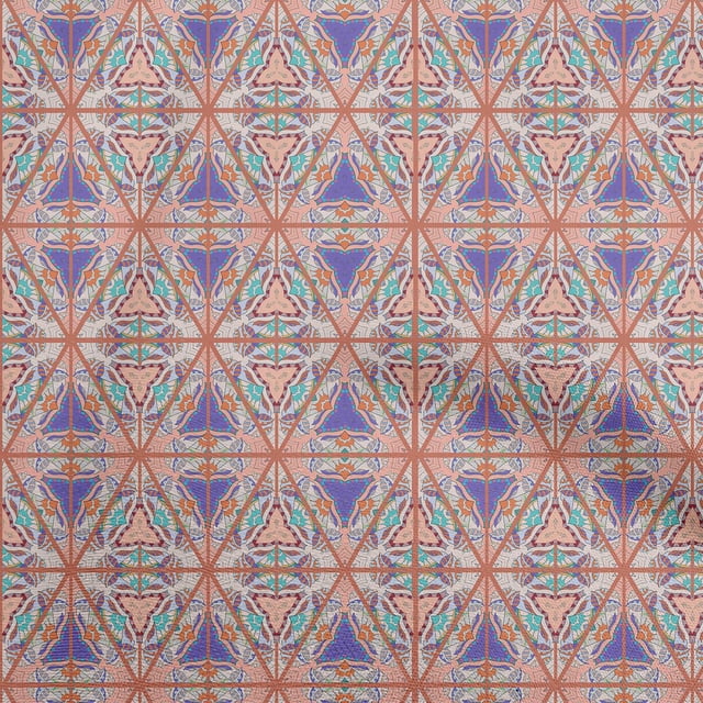 oneOone Velvet Medium Pink Fabric African Sewing Craft Projects Fabric Prints By Yard 58 Inch Wide