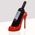 thumbnail image 3 of Botellero creativo con forma de zapatos de tacón alto para vino tinto, decoración de mesa para el hogar, sala de estar, regalos de boda para novias, 3 of 5