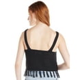 thumbnail image 3 of No Boundaries Sweater Tank Top with Fringe Hem, Women’s and Women’s Plus, 3 of 4