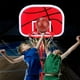 Domqga Accrocher Mini Basket Netball Cerceau pour Jouet de Jeu d'Intérieur en Plein Air pour Enfants avec Pompe à Air, Mini-Planche de Basket-Ball, Planche de Basket-Ball Intérieure – image 4 sur 7