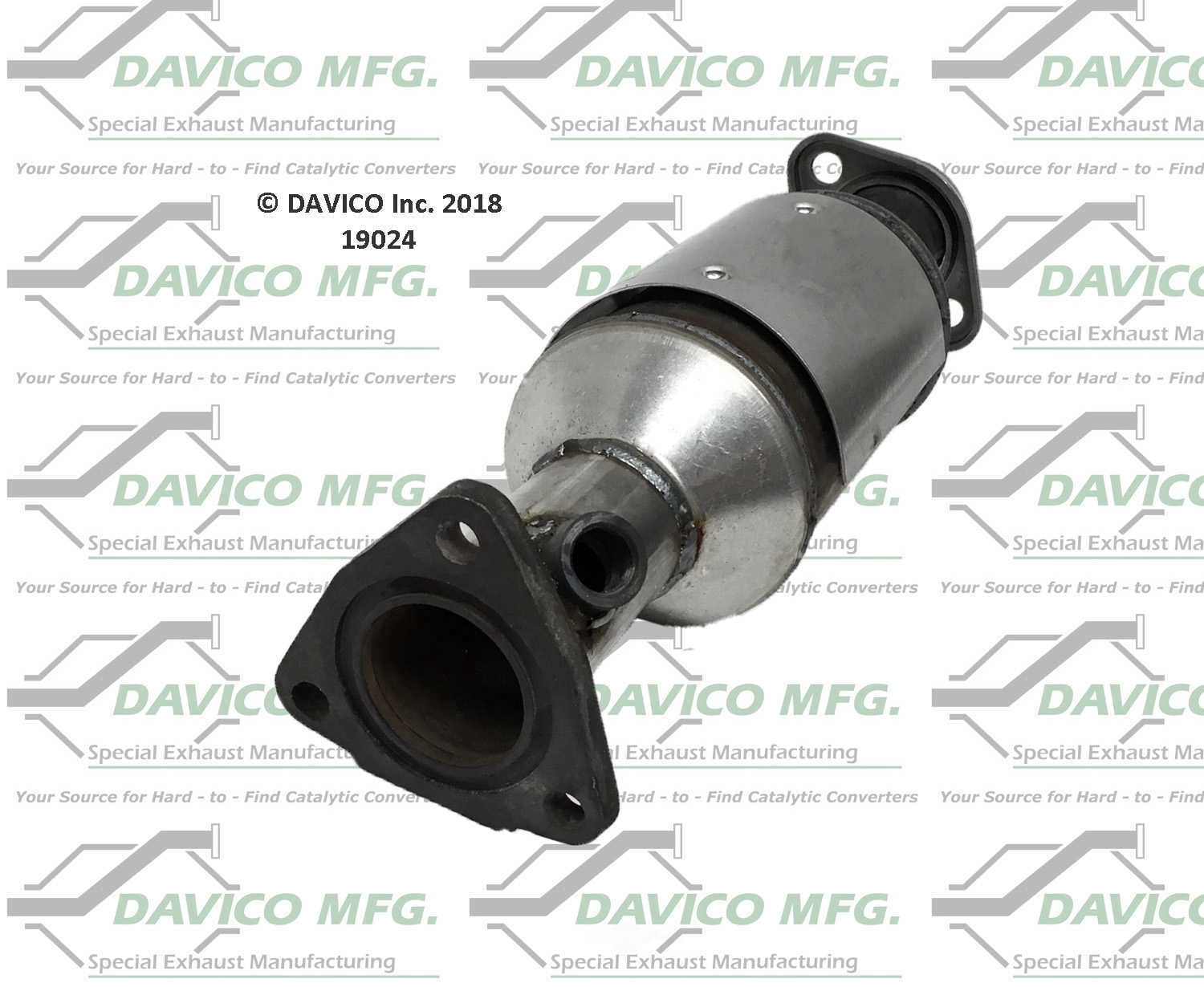 Davico Mfg 49024 Dealer Alternative Direct-Fit Catalytic Converter