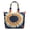 Colorful Tie Dye Pattern-1, variant on Colorful Tie Dye Pattern Large Weekend Travel Bag, Canvas School Handbag with Zipper & Pockets, Airline Friendly for Women Men,22” X 12" X 18"