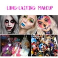 thumbnail image 2 of 12 Color Fluorescent Eye Liner, Shiny Halloween Christmas, Body And Face Color Makeup., 2 of 8