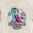 thumbnail image 3 of Monster High - Lagoona Blue Bubbles - Toddler And Youth Crewneck Fleece Sweatshirt, 3 of 5